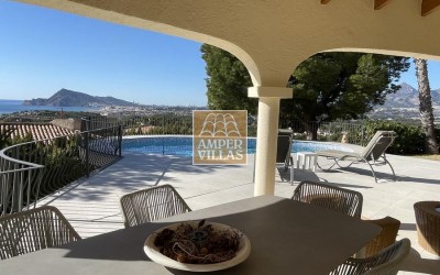 Holiday villa with sea views in Costa Blanca Altea (REF 176)